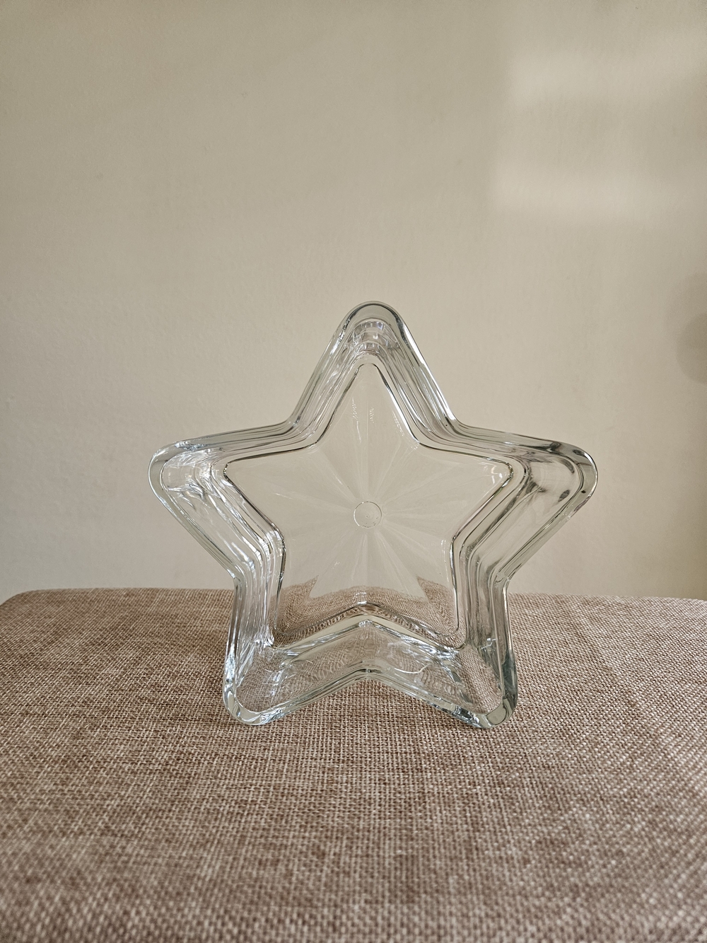 ⭐️ Libbey Star-Shaped Glass Bowl
